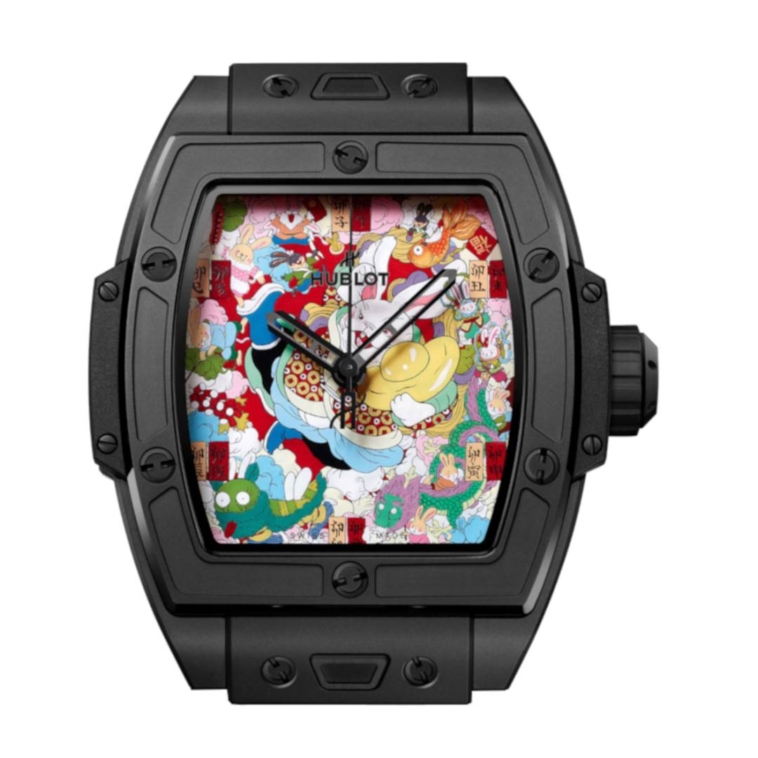 Micro-peinture sur verre saphir pour Hublot / Manufacto